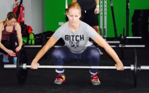 Owner of CrossFit ChalkBox Agnes Vanblarcum