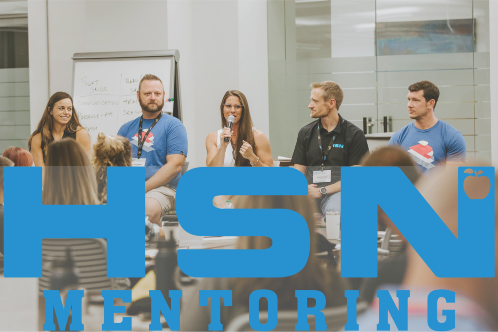 HSN Mentoring giving a talk